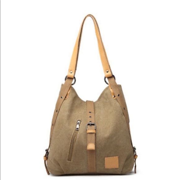 Convertible Canvas Bag/Backpack new without tags - Picture 16 of 16